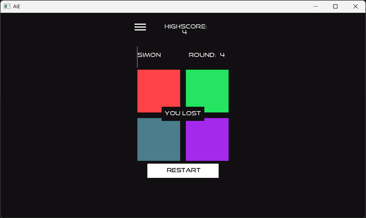 Simon screenshot 2